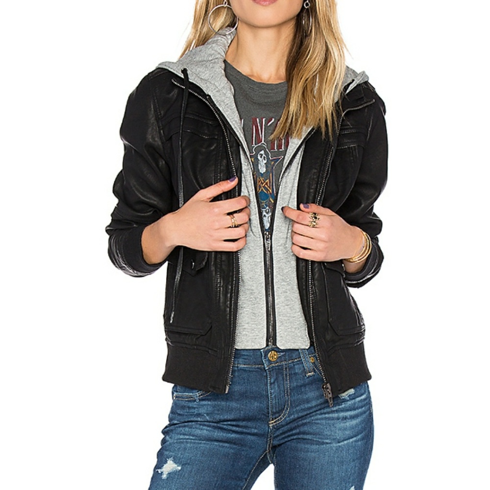 LAST CHANCE | Blank NYC | Faux Leather jacket NWT